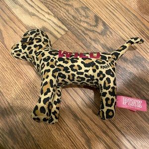 VS PINK leopard print dog